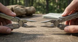 Comparing the finish and steel durability of Leatherman and Gerber tools.
